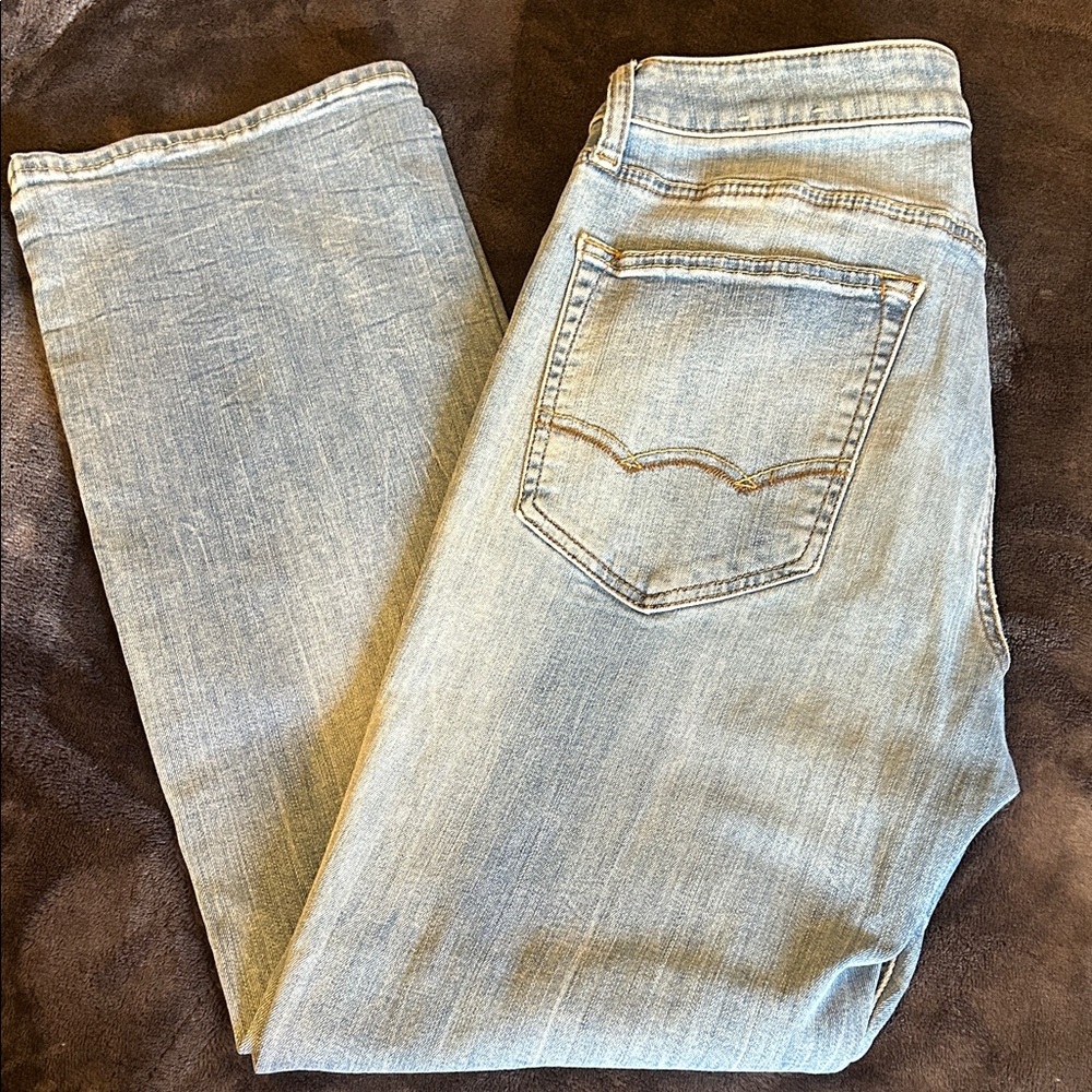 AE Original Bootcut Light Blue Denim Jeans (flexfit)